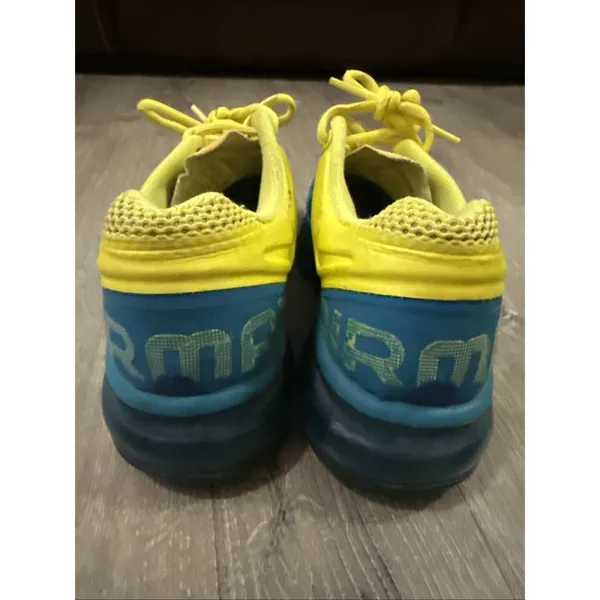 Nike Air Max‎ 2013 Women's Size 8.5 Running Shoes Teal Yellow - Image 5