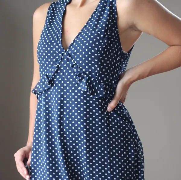 Lulus Polka Dot Mini Dress - Image 4