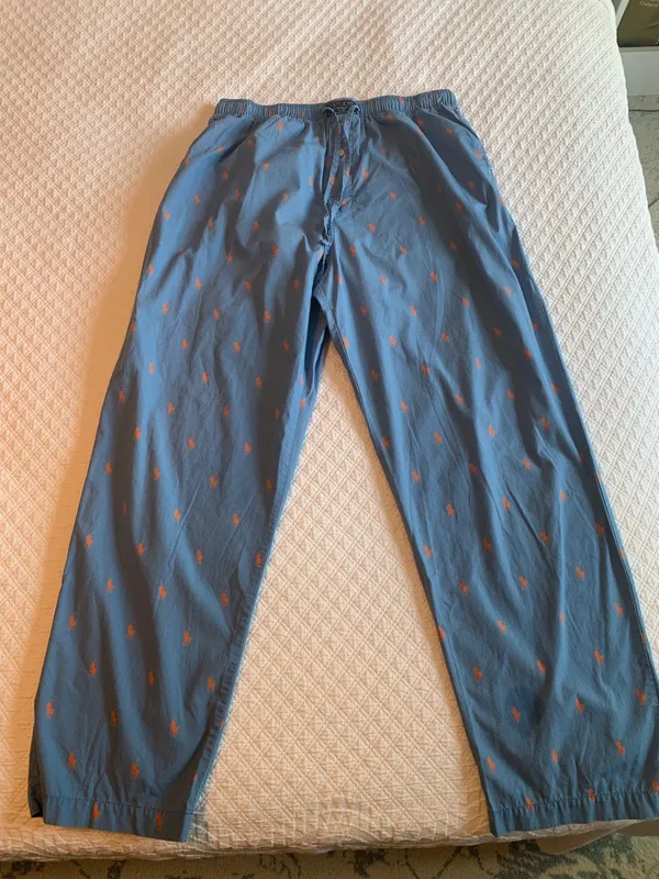 Polo Ralph Lauren Blue Men's Sleepwear Pants - Image 2