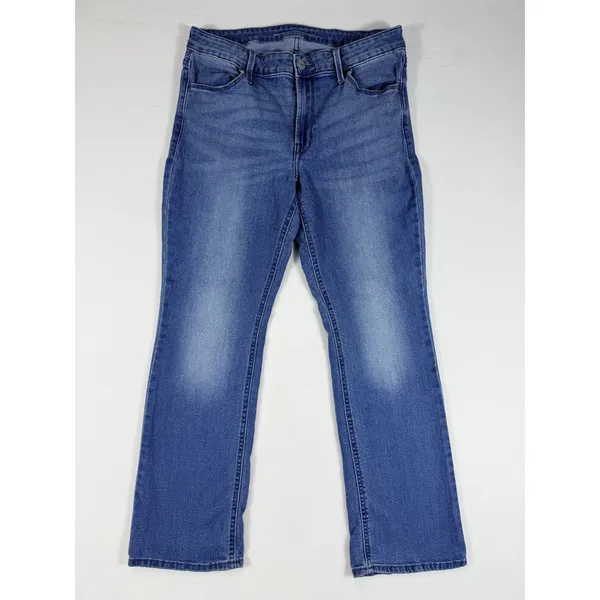 Old Navy Women’s Size‎ 10 Short WOW Mid Rise Bootcut Stretch Jeans Blue - Image 2