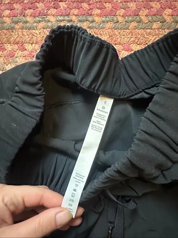 lululemon athletica Black Drawstring Mini Skirt - Image 2