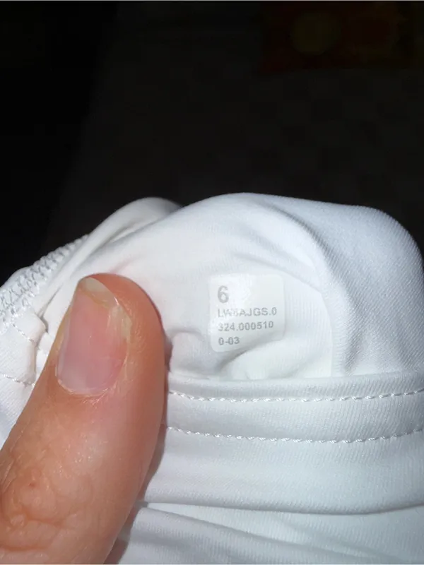 Lululemon Lightweight High-Rise Tennis‎ Skirt White size 6 - Image 5