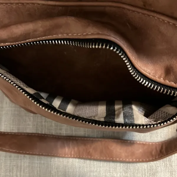 Urban Expressions Brown Faux‎ Leather Mini Backpack Convertible Crossbody Bag - Image 12