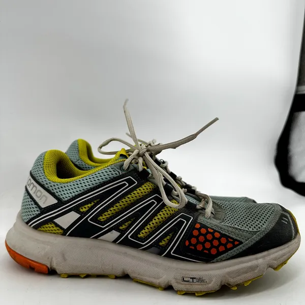 Salomon XR Shift Trail Running Shoes Colorblock Athletic Lace Up Blue Yellow 9 - Image 3