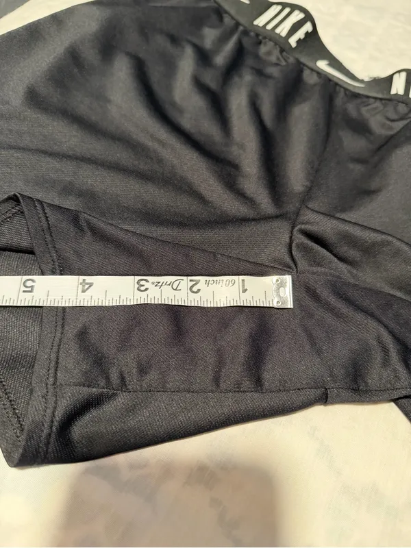 Nike Black Women's Athletic Shorts with Branded Waistband size XL - Image 10