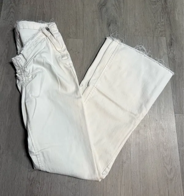 BDG ruched dipped v flare pants  - Image 2