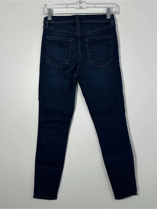 J Brand Women’s Size 26 Dark Wash High Rise Skinny Jeans Stretch Denim - Image 3