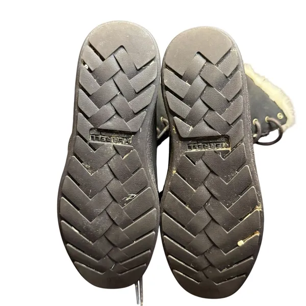 Merrell Boots Womens Size 8 Brown Leather Faux Fur Waterproof Winter‎ J99074 - Image 10