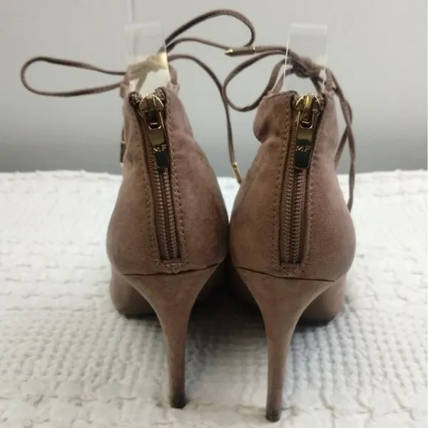 Marc Fisher Women's Tan Shoes/Heels/Lace up Size 9M SKU 3027 - Image 2