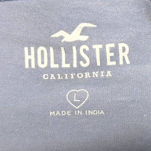 Hollister Blue Lace Cami Tank | Size: L - Image 4