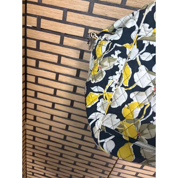 Vera Bradley Yellow Floral Duffle Bag‎ - Image 5