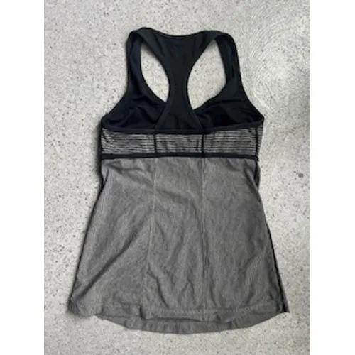 Lululemon Striped Tank‎ Top Athletic Racerback Sleeveless Women's - Image 3