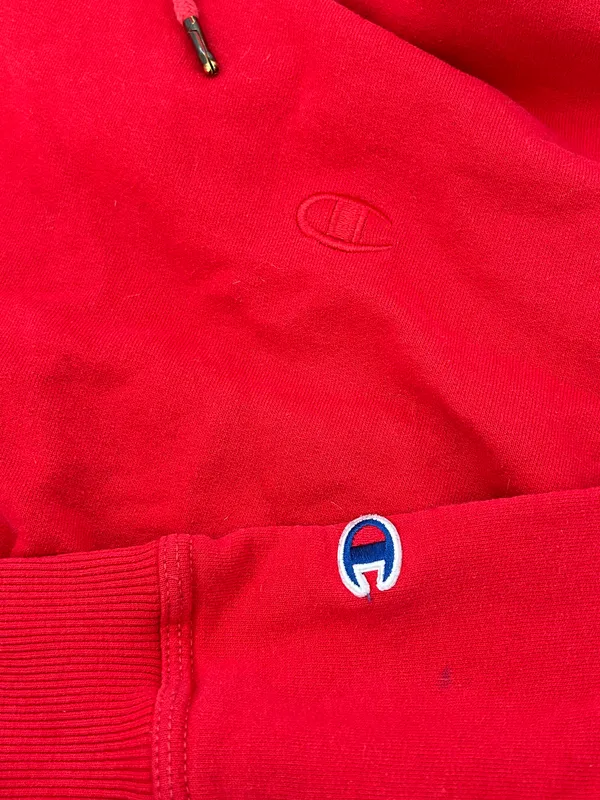 Champion Red  Hoodie - Image 3