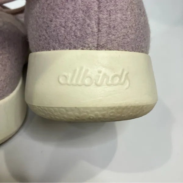 Allbirds wool runners lavender merino wool sneakers women’s‎ size 9 washable - Image 8