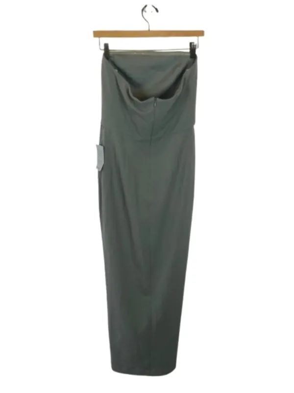 NWT WAYF Womens Size Small Sage Green Angelique Strapless Tulip Gown Dress NEW - Image 4