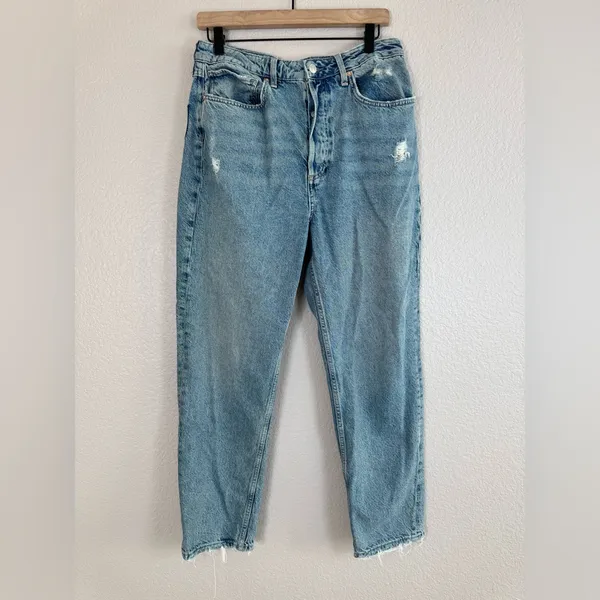 We The Free Free People Fast Times High Rise Mom Jeans in Acadia size 31 $98 - Image 9