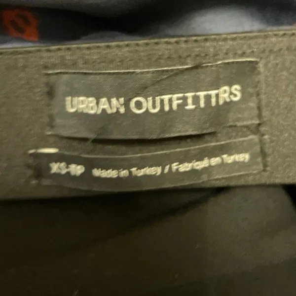Urban Outfitters Navy Blue High Waisted Flare Pencil Mini Slip Skirt Size XS - Image 4