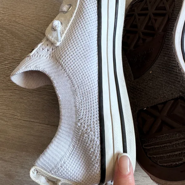 Converse Chuck Taylor All Star Shoreline Knit White Sneakers 565490F Womens 8 - Image 12