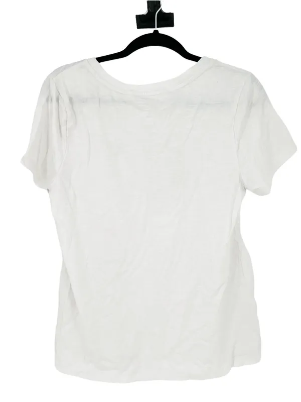 Rae Dunn Wifey Graphic T Shirt White Short Sleeve Bridal Bride Top Size Large - Image 3