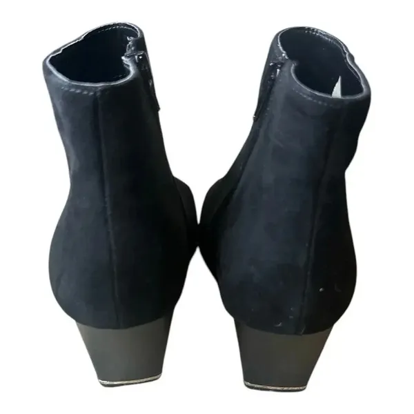 Alfani Womens Black Faux Almond‎ Toe Ankle Boot, Size 9.5 - Image 4