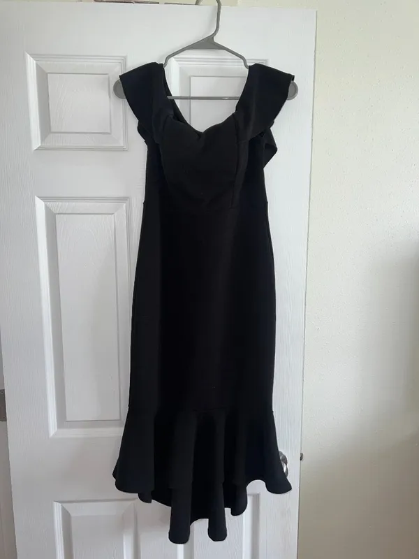 Emerald Sundae Black Dress - Image 2