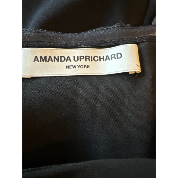 Amanda Uprichard x REVOLVE Wolfe Gown in Black Small New Womens Maxi Dress - Image 10