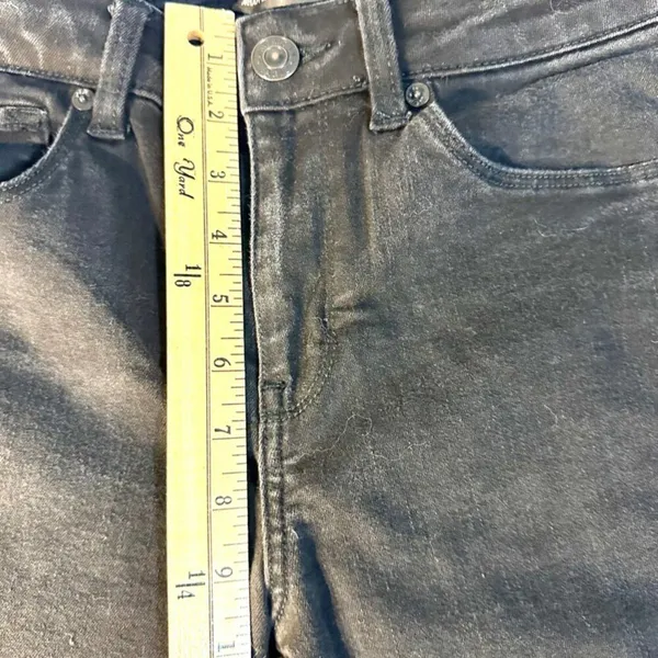 American Eagle Jeans Size 10 Regular Inseam 30 inches Black Boot cut - Image 6