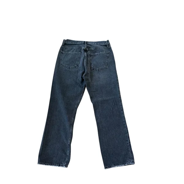 AGOLDE Ripley Straight Jeans Black - Image 4