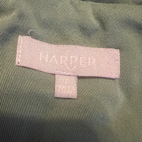 Harper Olive Green Vest with Waist Tie - Image 8
