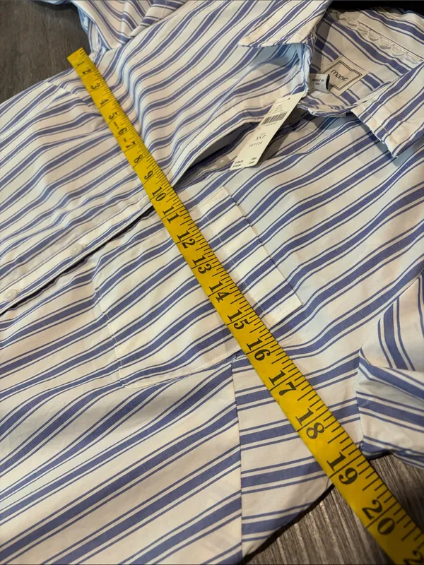 Antrhopology NWT Maeve Kate 100% Cotton Classic Buttondown Shirt - Image 8