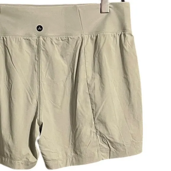 prAna Beige Stretch Hiking Trail‎ Shorts XL - Image 7
