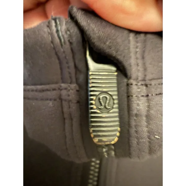 Lululemon Stopover Jacket Full‎ Zip Hooded Vented Black Womens Size 4 - Image 7