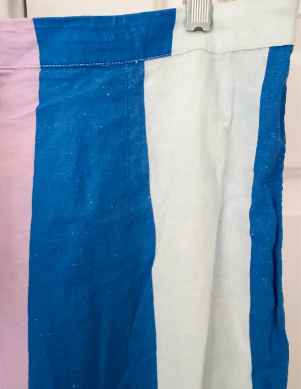Anthropologie Celandine Linen Blend Breezy High-Slit Maxi Skirt, Size M/L - Image 7