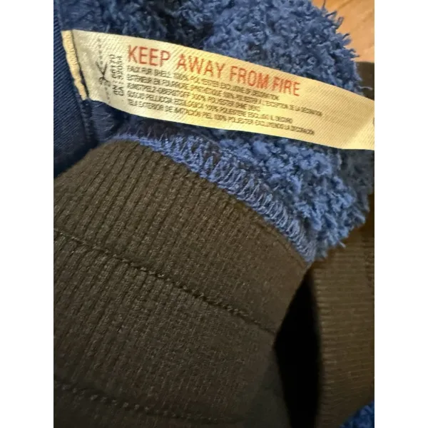 Free People Movement Blue Cuddle UpFleece Tie‎ Waist Cozy Pants Joggers Sz S - Image 10