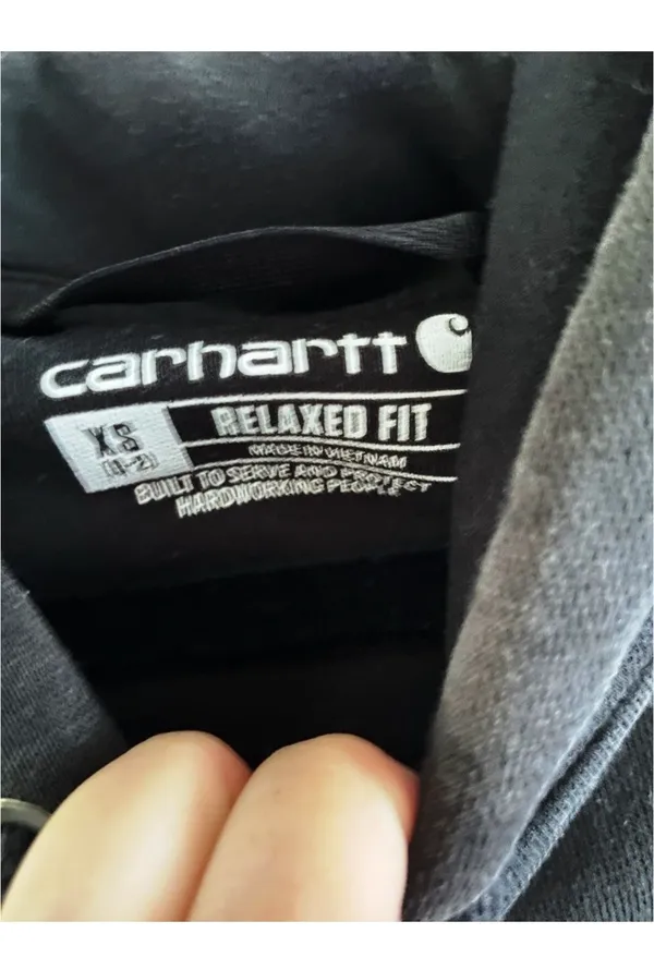 Carhartt Black Sweatshirt Hoodie - Image 6