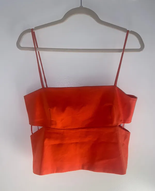 Zara Cut Out Tank Top - Image 2