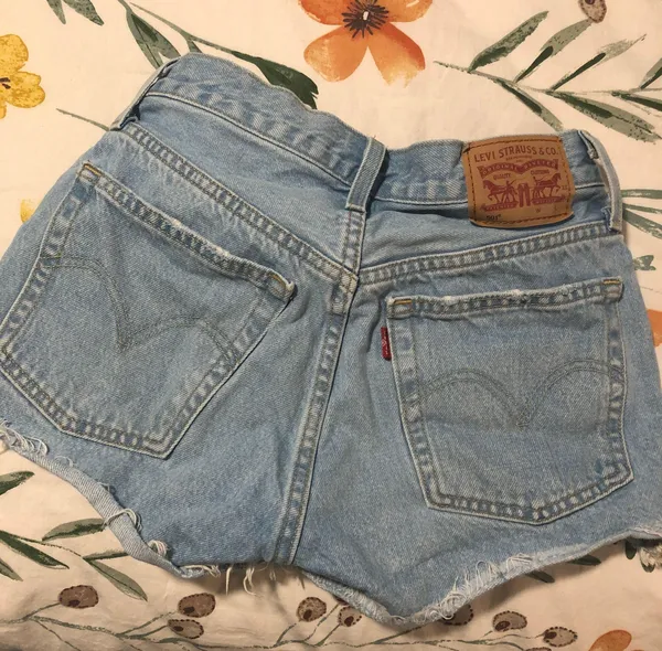 Levi's 501 Denim Shorts - Image 2