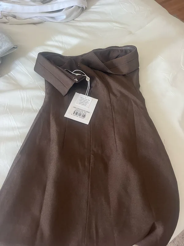 brown mini dress - Image 8
