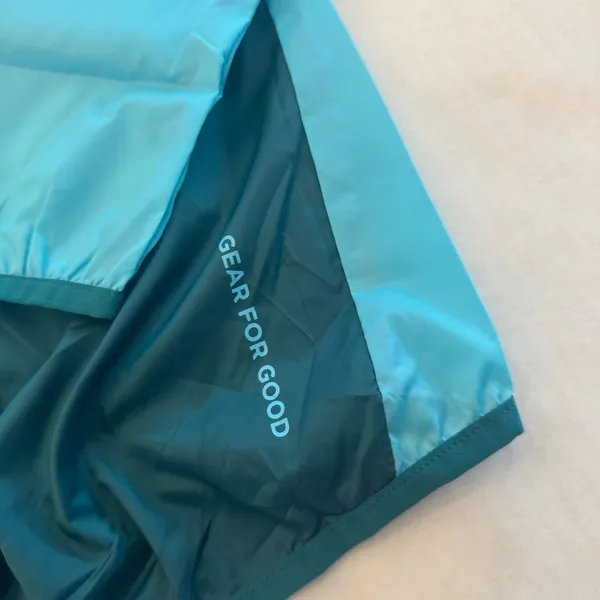 NEW Cotopaxi Teca Windbreaker Women's XS Pink Blue Packable Anorak Half‎ Zip - Image 7