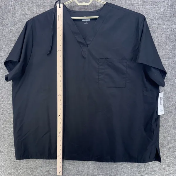 Butter-Soft Originals Womens Black Scrub Size 4x Top V-Neck Pocket BSN1171 Nurse - Image 14