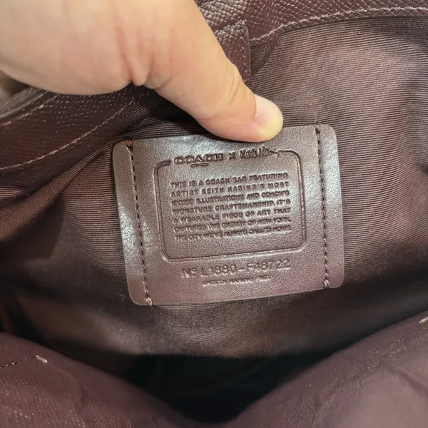 Coach x Keith Haring Purse Avenue Carryall in Signature Canvas Patches - Image 4