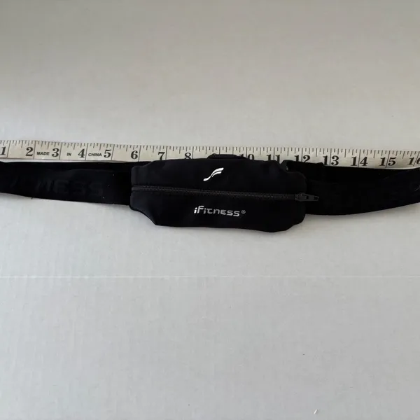 Fitness Adjustable Black‎ Athletic Belt. Black - Image 8