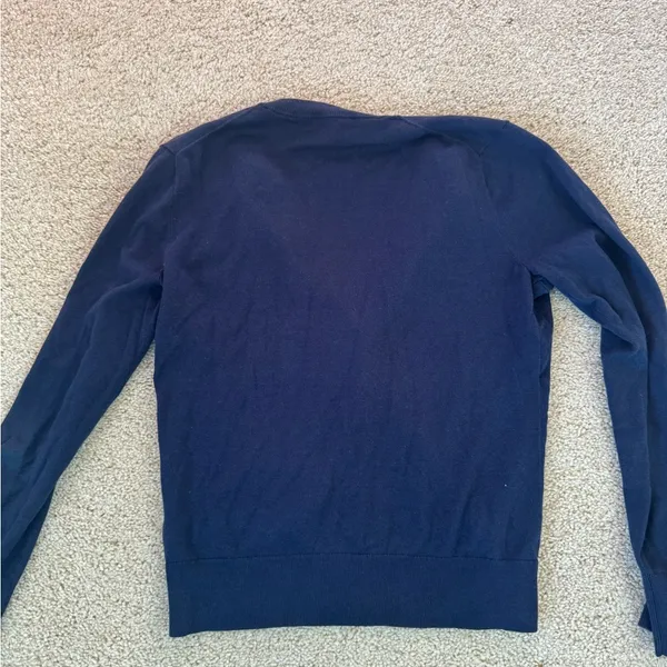J. Crew Women's Navy Cardigan Sweater - Image 3