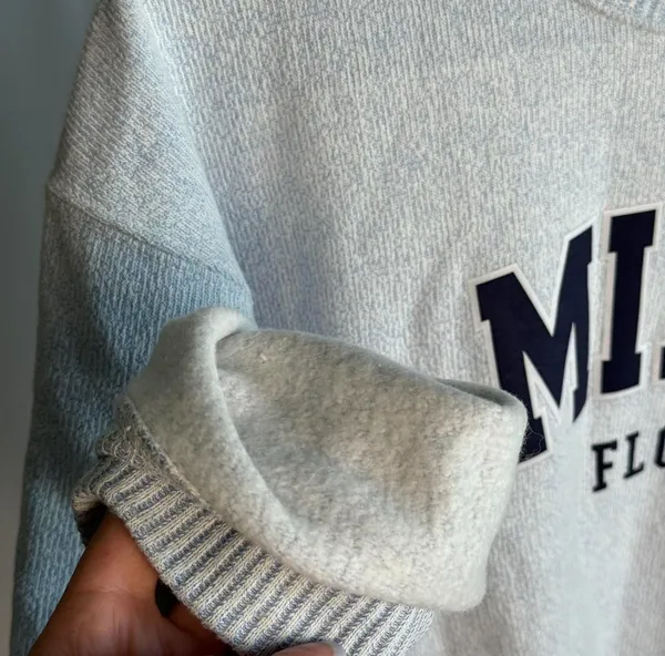 Miami Crew Neck Sweatshirt Blue Size XL - Image 6