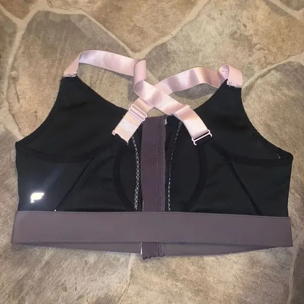 Fabletics L Athleisure front zip high impact sports bra - Image 2