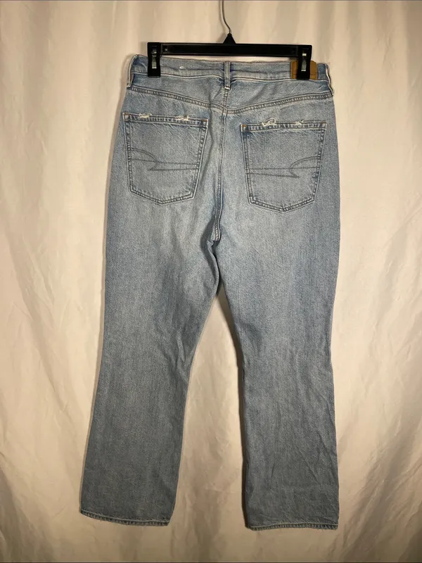 AMERICAN EAGLE WOMENS ‘90S BOOTCUT FLARE JEAN 8 REGULAR - Image 4