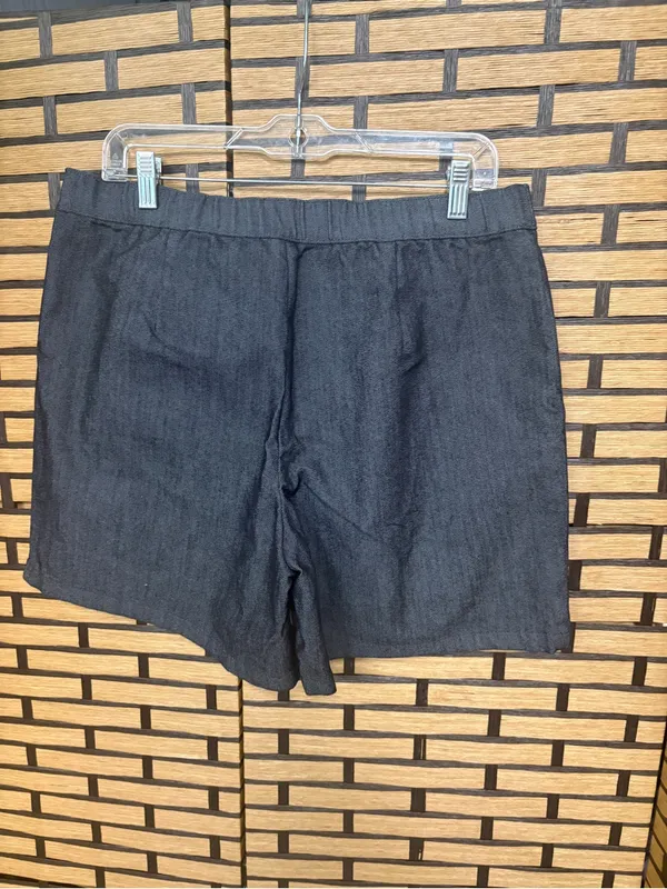 AnyBody black denim skirt size medium - Image 2
