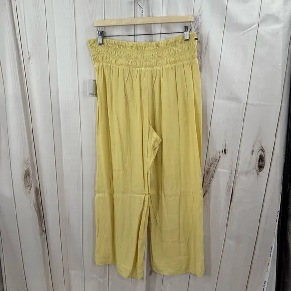 Oneill Women’s XL Yellow Lenox Wide Leg Pants New - Image 4