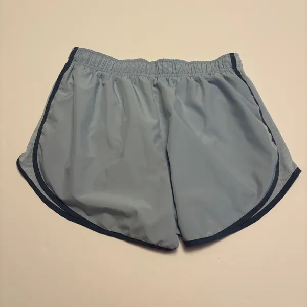 Nike Dri-FIT Tempo Running Shorts Women Large Blue Mesh Trim Activewear - Image 2