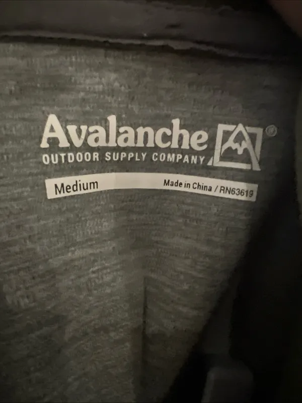Avalanche Olive Green Half-Zip Pullover Sweatshirt - Image 4